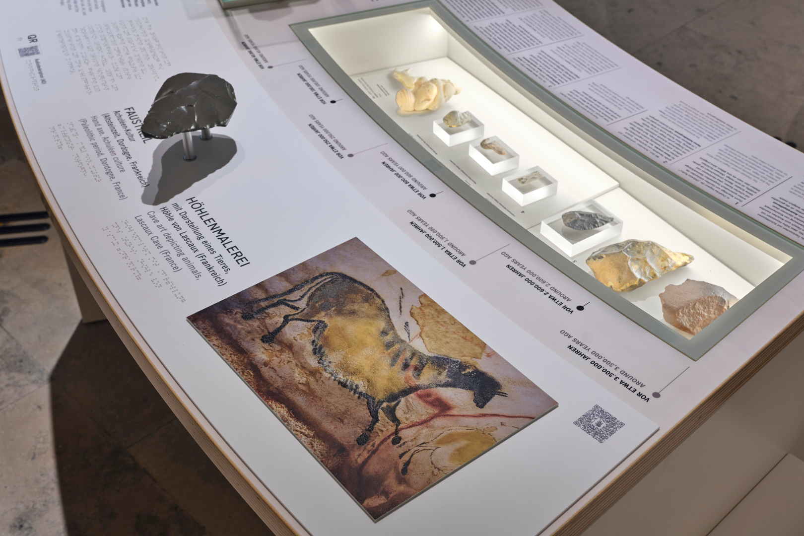 Ausstellung Evolution des Menschen im Staatlichen Museum für Naturkunde Karlsruhe